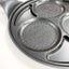 Queensense titanium coating triple divided Frypan 28cm Carousel 4