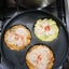 Queensense titanium coating triple divided Frypan 28cm Carousel 10