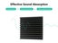 Acoustic Foam Carousel 6