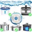 32 Pcs Cat Fountain Filters Replacement Carousel 3