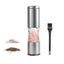 Manual Food Grinder, Food Grade Kitchen Tool, Pepper Mill for Salt - Silver Carousel 1