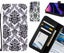 Samsung Galaxy S24 FE case 3 card leather wallet case printed ID Carousel 1