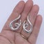925 Sterling Silver Swirl Earrings "Lizzy" Carousel 4