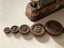 Retro Vintage BALANCE Weighing Scale include weights Carousel 7