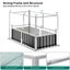 Plant Box / Garden Box/ Raised Garden Bed With Cover 1740x900x880 Grey Carousel 7