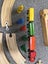 The Whistlin' Dixie Line Wooden Train Whistle 8" set Carousel 4
