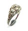 ANTIQUE Filigree Work, 18ct White Gold & Diamond Ring Carousel 3