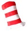 Cat In The Hat Child Size Costume Top Hat Party - Red White Stripe Carousel 1