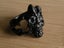 Black Pointy Head Skull Ring Size 12 Carousel 1