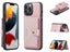 PU Leather Magnetic Detachable Kickstand Wallet Case Cover for iPhone 13 6.1" Carousel 1