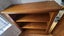 Solid wooden bookshelf with adjustable shelves. Carousel 3