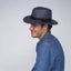 Bailey Mens Dreyer Paper Straw Hat Fedora Woven - Slate Carousel 5