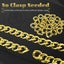 Adjustable Big Links Plastic Gold Color Chain Necklace Chunky Choker Party Co... Carousel 3