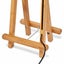 61cm Bamboo Easel Table Lamp Modern Scandi Designer Desk Light Bedroom Office Carousel 4