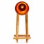 61cm Bamboo Easel Table Lamp Modern Scandi Designer Desk Light Bedroom Office Carousel 7