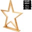 52cm Bamboo Star LED Table Desk Lamp Light Modern Designer - Natural Carousel 2