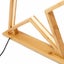 52cm Bamboo Star LED Table Desk Lamp Light Modern Designer - Natural Carousel 3