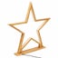52cm Bamboo Star LED Table Desk Lamp Light Modern Designer - Natural Carousel 5