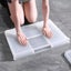 37 Litre Modular Clear Foldable Storage Box with Lid Plastic Tub Collapsible Carousel 4