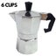 6 Cup Coffee Percolator Moka Espresso Stove Top Maker Perculator Aluminium St... Carousel 2