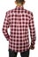 Mens 100% Cotton Flannelette Shirt Long Sleeve Check Authentic Flannel - Red/... Carousel 3