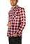 Mens 100% Cotton Flannelette Shirt Long Sleeve Check Authentic Flannel - Red/... Carousel 4