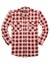 Mens 100% Cotton Flannelette Shirt Long Sleeve Check Authentic Flannel - Red/... Carousel 5