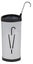 Alba Umbrella Stand / Bin 600 x 260mm Silver Carousel 3