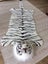 LARGE ** WHITE TIGER ** RUG WITH HEAD Carousel 1