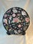 Vintage China Jingdezhen Zhongguo Famille Noir Floral Plate Carousel 1