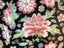 Vintage China Jingdezhen Zhongguo Famille Noir Floral Plate Carousel 3