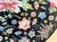 Vintage China Jingdezhen Zhongguo Famille Noir Floral Plate Carousel 4