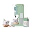 Kids Wooden Toys Toddler Pretend Play Kitchen Accessories Green Coffee Maker Carousel 4