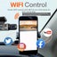 1080P WIFI Dual camera Dash Cam for cars,Front And Inside,car camera with IR ... Carousel 3