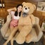 Giant 105cm Soft Teddy Bear Plush Toys White&Pink&Brown Bear Super Big Huggin... Carousel 5