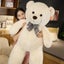 Giant 105cm Soft Teddy Bear Plush Toys White&Pink&Brown Bear Super Big Huggin... Carousel 6