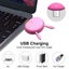 Vibrating Nipple Clamp Vibrator for Women 10 Speed Vibrators Egg Breast Massa... Carousel 4