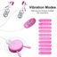 Vibrating Nipple Clamp Vibrator for Women 10 Speed Vibrators Egg Breast Massa... Carousel 6