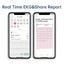 Pocket ECG Monitoring Device with OLED Screen Bluetooth EKG Monitor for Rhyth... Carousel 2