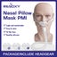 Resoxy Cpap Nasal Pillows Mask Universal PM1 Sleep Apnea Nasal Mask For Cpap&... Carousel 2