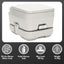 PORTABLE TOILET 10L 2103602 Carousel 1