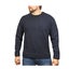 100% Shetland Ragg Wool V Neck Knit Jumper Pullover Mens Sweater Knitted - Navy Carousel 1
