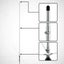 XIEGU VG4 4-Band Base Station Vertical Antenna for HF 40M/20M/15M/10M Carousel 6