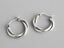 Sterling Silver Twisted Hoop Earrings | Gift Boxed Carousel 1