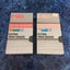 Extra High Grade VHS Tapes x2 Carousel 1