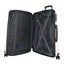Monaco Checked Luggage Bag Travel Carry On Suitcase 75cm (124L) - White Carousel 5
