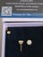 2 carat genuine yellow gold moissanite diamond earrings studs 1/4rtl Carousel 1