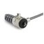 Laptop Cable Lock Expansion Loop - 6" / 15 cm - K-Slot Lock Carousel 3