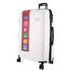 Pierre Cardin Inspired Milleni Checked Luggage Bag Travel Carry On Suitcase 7... Carousel 3