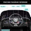 Electric Kids Ride On Car 2 Seat Dual Door Remote Control w/Safety Belt 12V Carousel 7